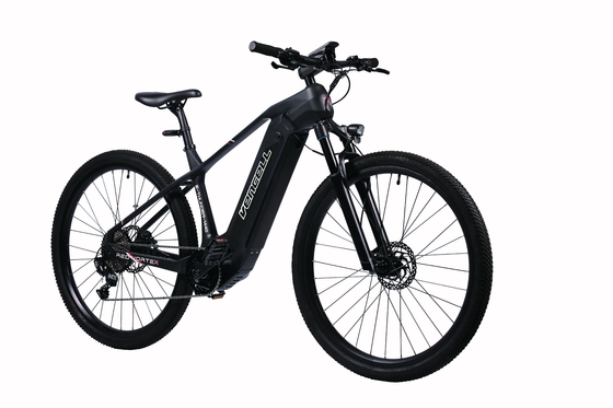 Bicicleta de montaña eléctrica con funcionamiento de freno de disco hidráulico y capacidad de batería de 36V 15.6Ah