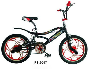 Bicis de mirada frescas de Bmx del tronco de acero, bicis de Bmx de la luz de la palanca de freno de la aleación favorables