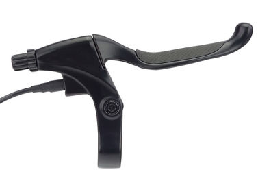 La bici eléctrica negra ahorra el interruptor mecánico del apretón de goma de la palanca de freno de la aleación