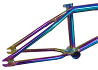 20 tubo 20,75&quot; del top del crmo de Slick Full del aceite del capítulo del arco iris de la bicicleta de la pulgada BMX freno desprendible de la cabeza de RC 336m m del bb integrado de TubeMid