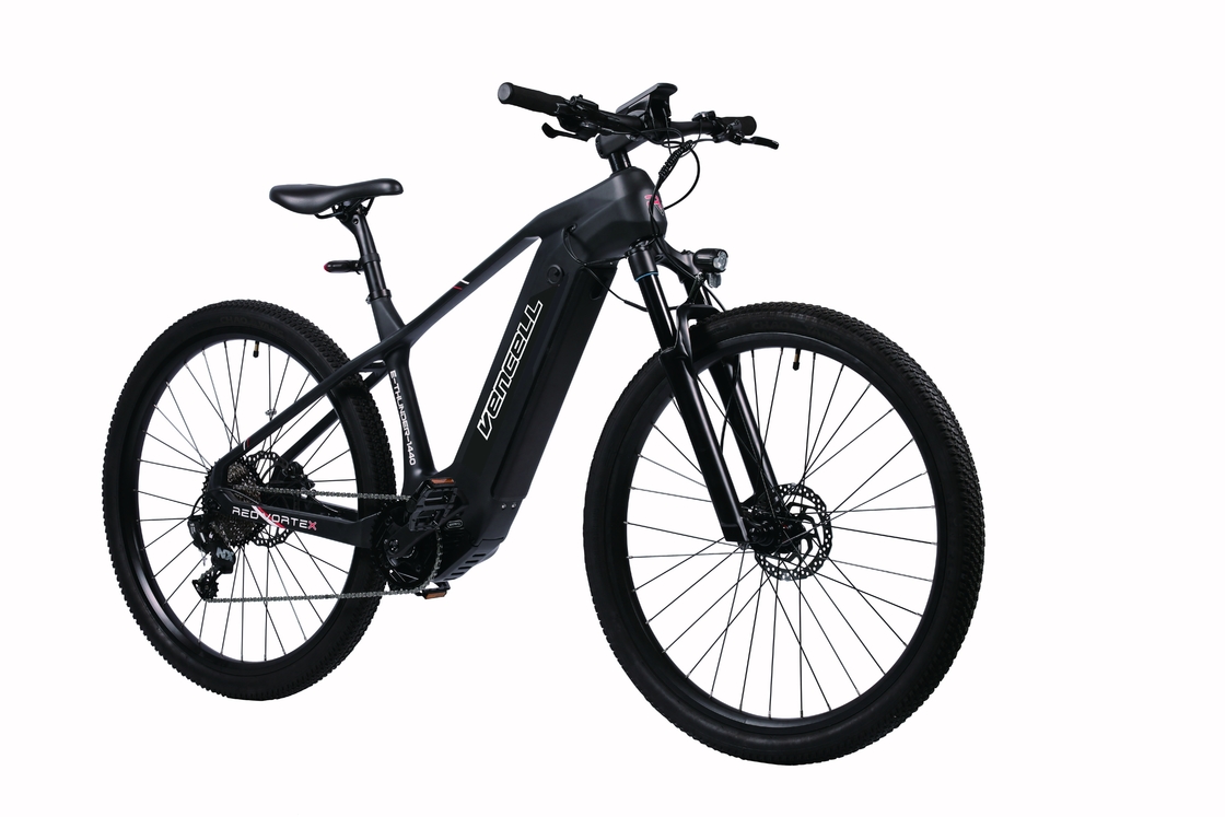 Bicicleta de montaña eléctrica con funcionamiento de freno de disco hidráulico y capacidad de batería de 36V 15.6Ah