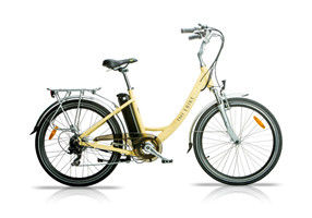 3 bicicletas llanas de la ayuda del pedal de la ayuda, alean la bicicleta eléctrica de las señoras dobles de la pared