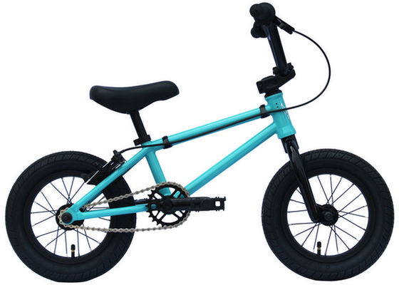 Talla 12 de acero de encargo de la rueda de la bifurcación del marco de acero de las bicis de Bmx del estilo libre “para los niños