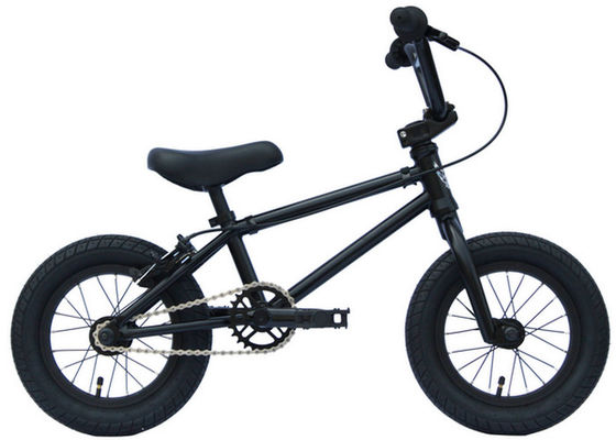 Talla 12 de acero de encargo de la rueda de la bifurcación del marco de acero de las bicis de Bmx del estilo libre “para los niños
